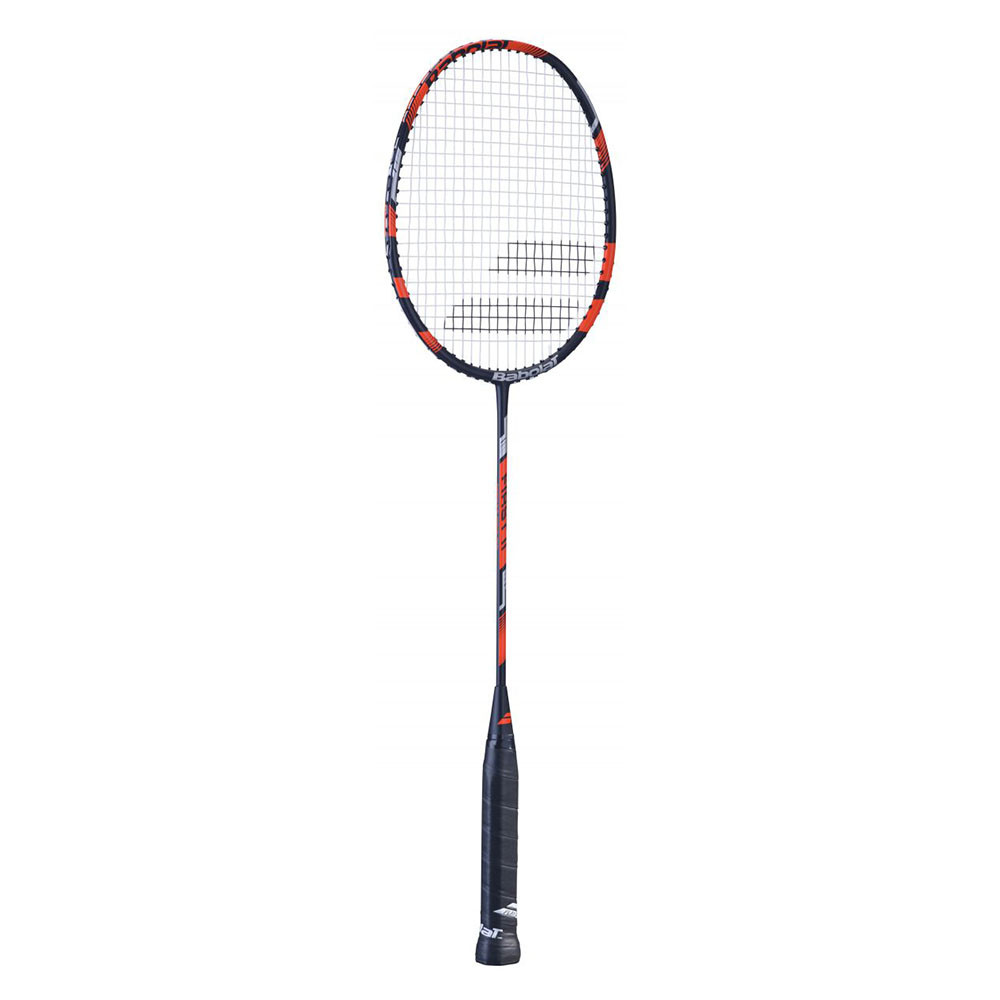 Ракетка бадм. Babolat First II, арт.601328-104, алюм. обод, алюм. стерж, со струнами, красный
