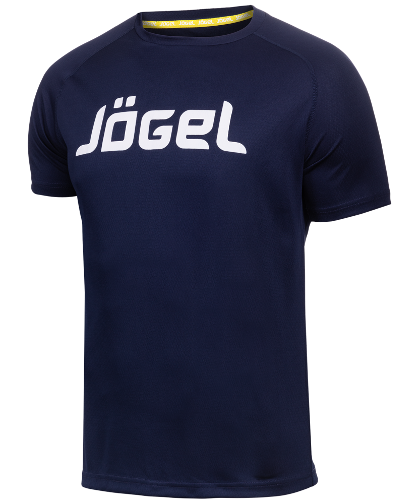 Футболка тренировочная Jogel JTT-1041-097, полиэстер, темно-синий/белый