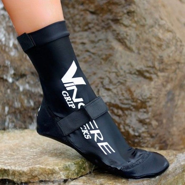 Vincere GRIP SOCKS STRAPPED BLACK Носки для пляжного волейбола