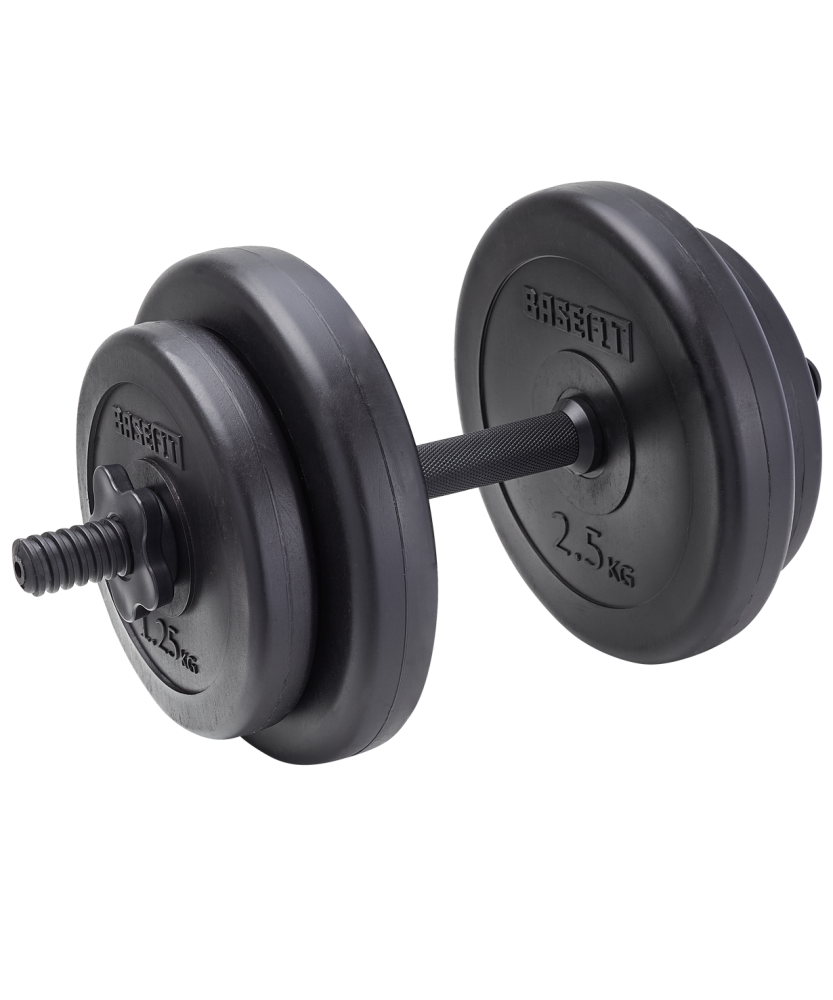 Гантель разборная пластиковая BASEFIT DB-717 ЦБ-00000206 8кг