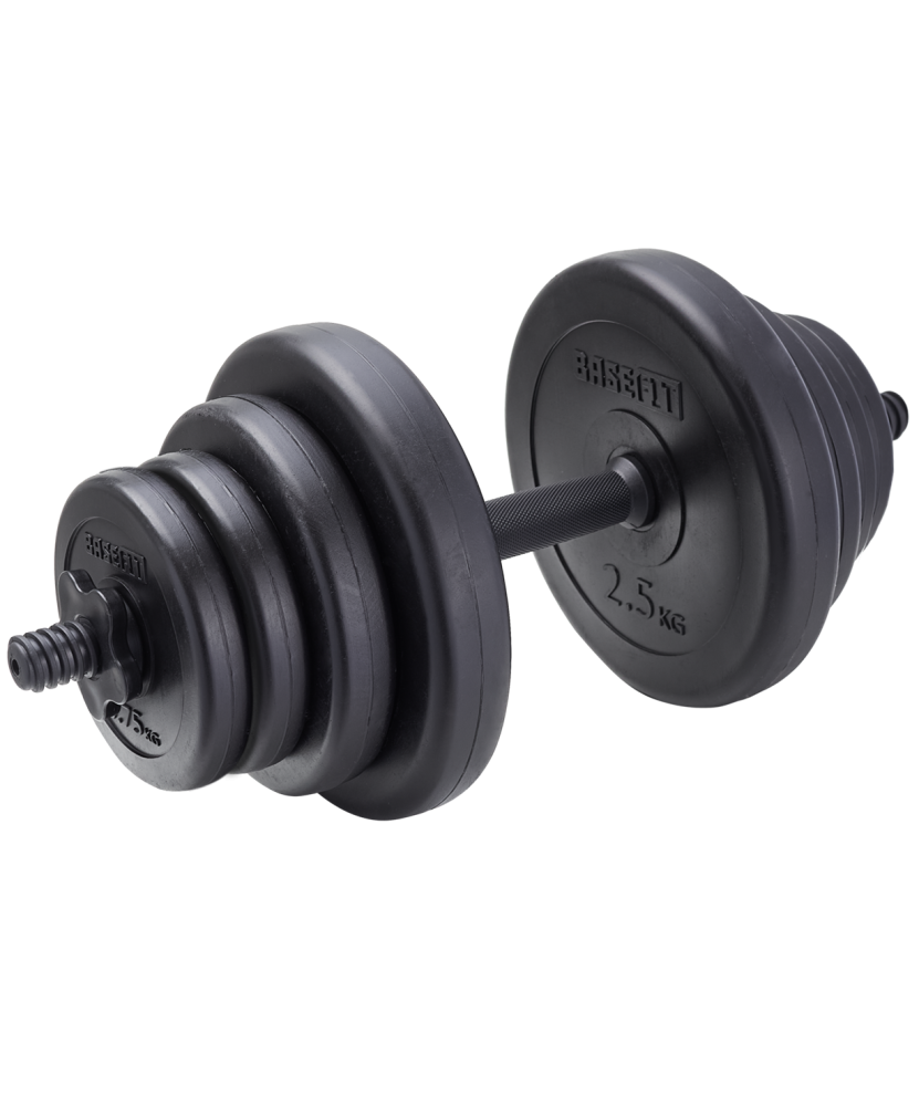 Гантель разборная пластиковая BASEFIT DB-717 ЦБ-00000209