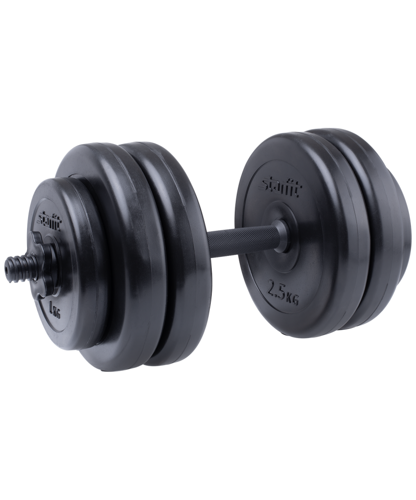 Гантель разборная пластиковая Starfit DB-704, 13кг