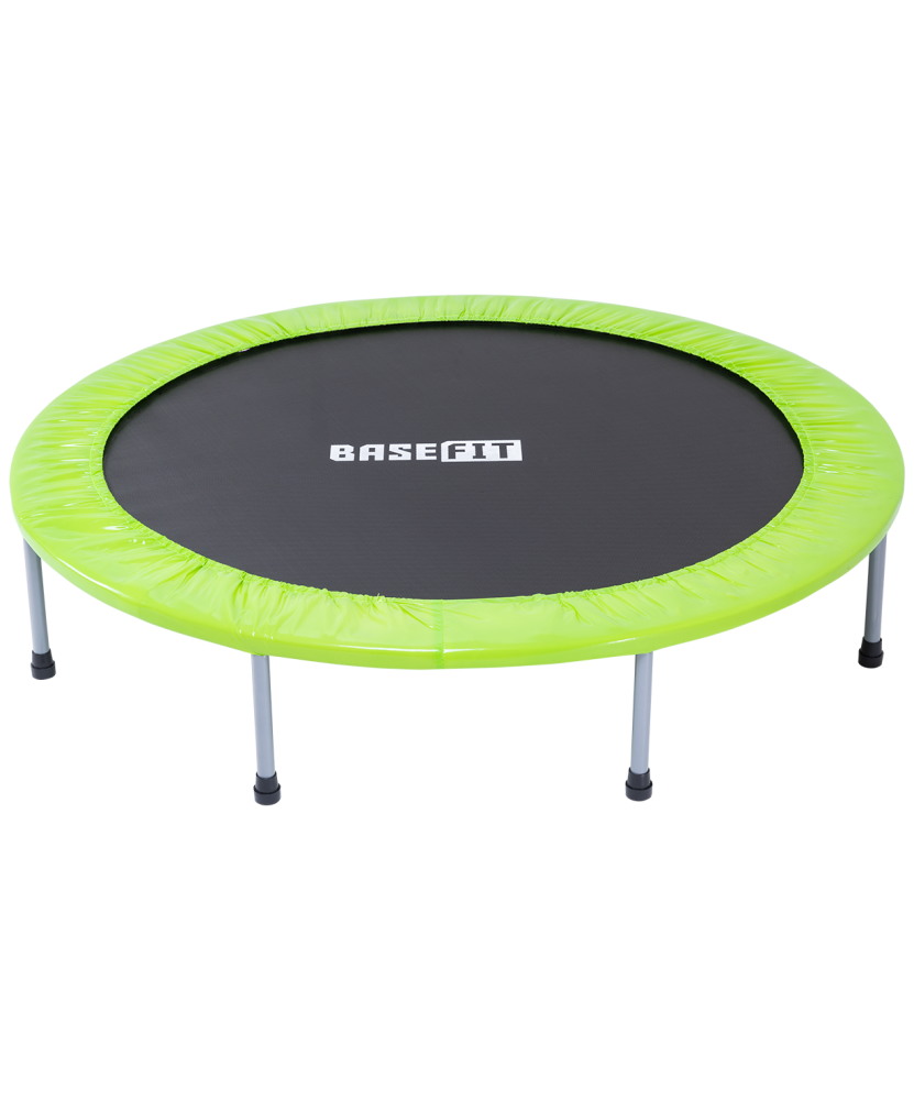 Батут Basefit TR-102 137 см, зеленый