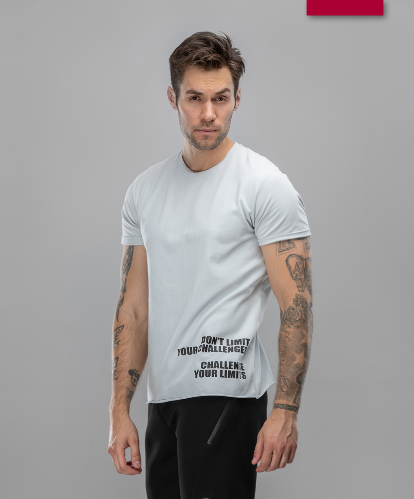 Мужская футболка FIFTY Flaunt FA-MT-0104-GRY, серый