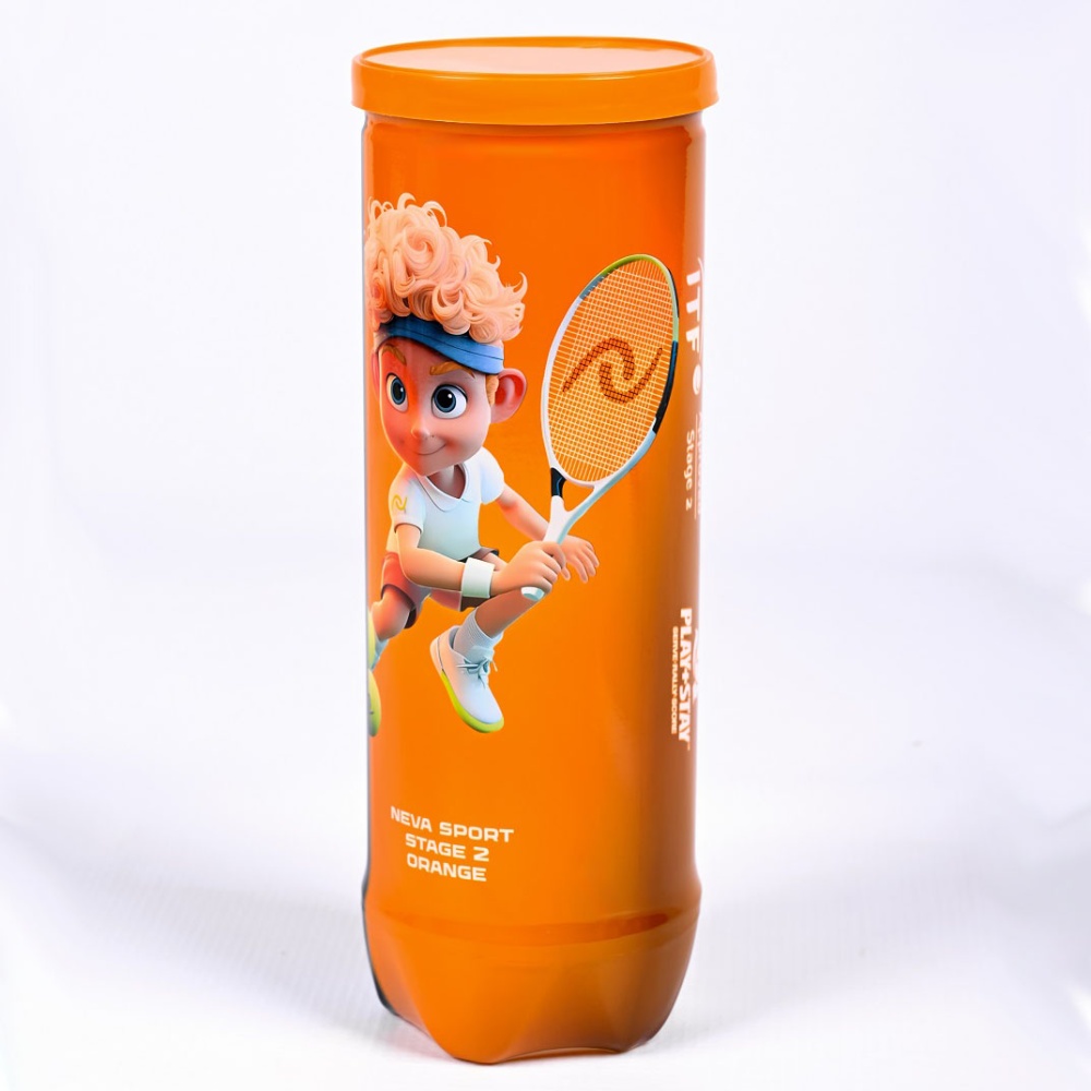 Мяч для большого тенниса NS Orange 5021005 3B