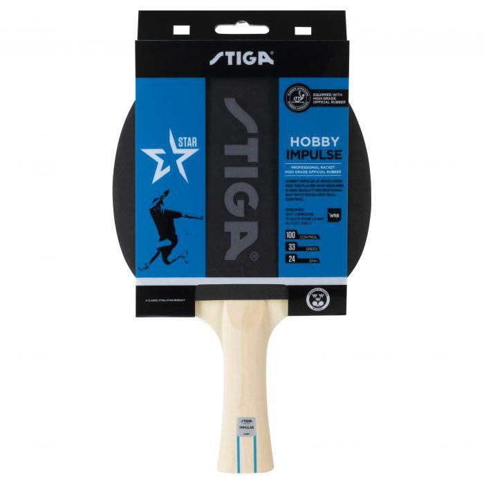Ракетка для настольного тенниса Stiga HOBBY IMPULSE WRB 1210-6418-01