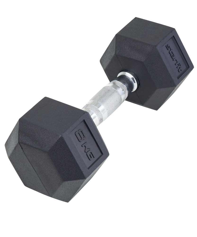 Гантель гексагональная обрезиненная Starfit DB-301 УТ-00019789 8кг