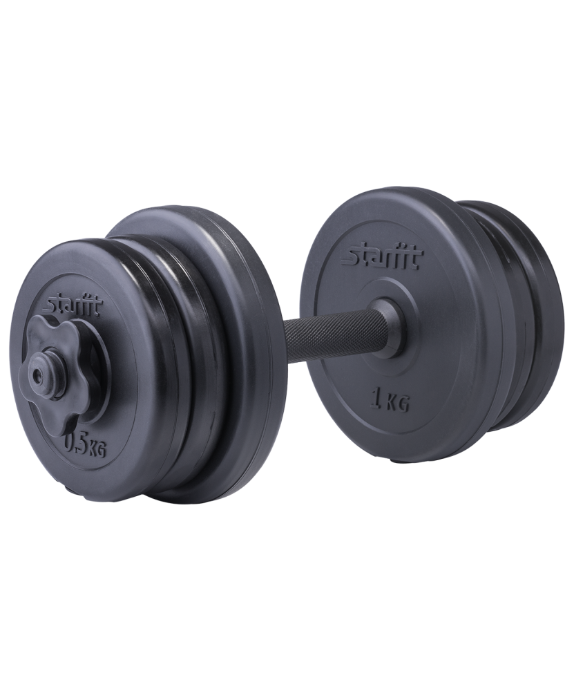 Гантель разборная пластиковая в коробке Starfit DB-711,  5 кг