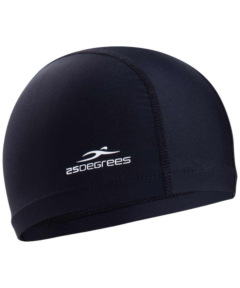Шапочка для плавания 25Degrees Comfo Black, полиэстер
