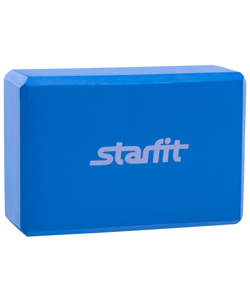 Блок для йоги Starfit FA-101 EVA синий