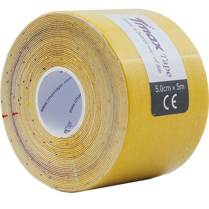 Кинезио тейп Tmax EXTRA STICKY YELLOW
