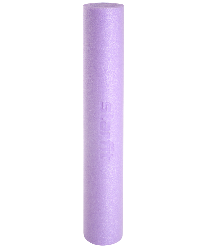 Ролик для йоги и пилатеса Starfit Core FA-501, 15x90 см, фиолетовый пастель
