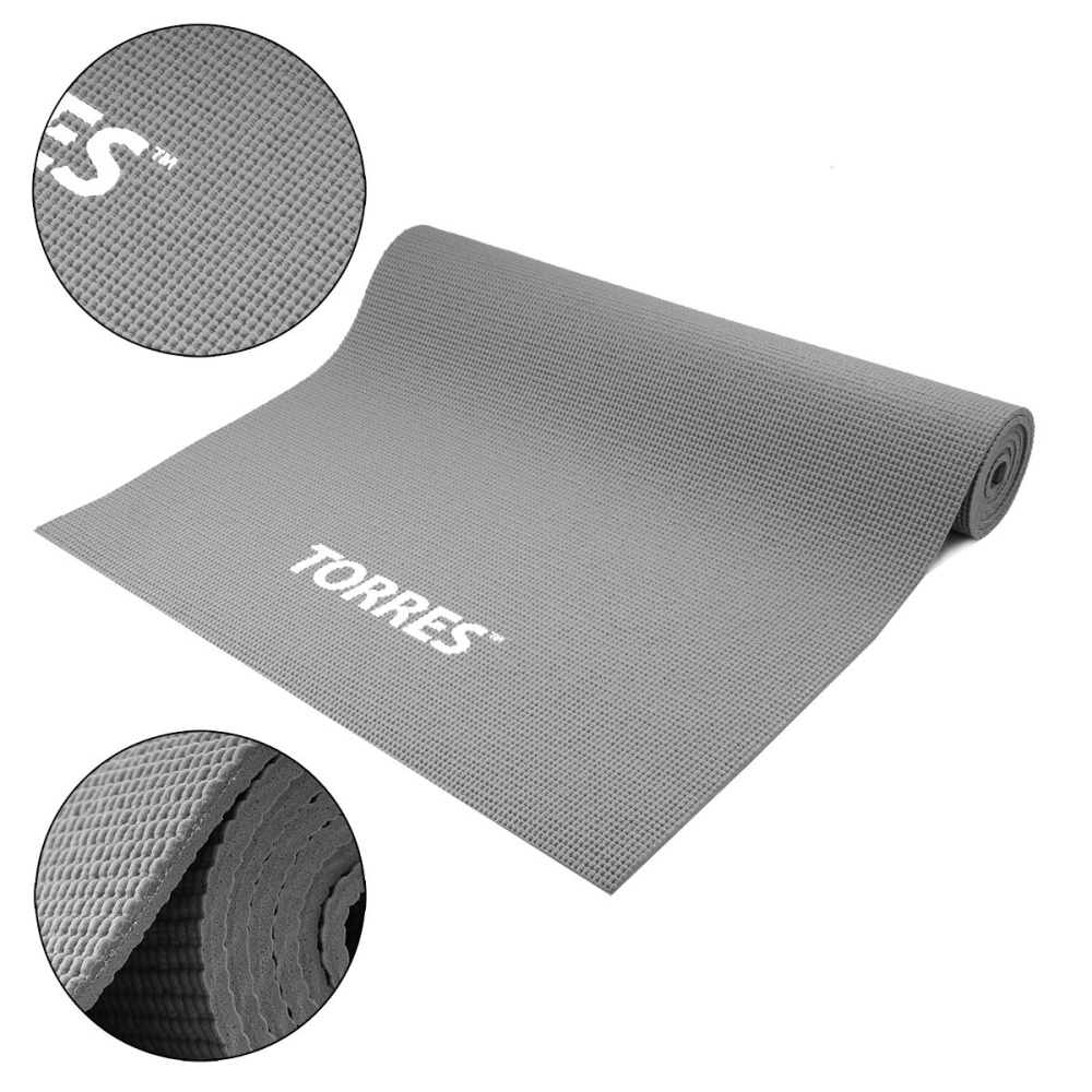 Коврик для йоги TORRES Relax 6 YL12236G