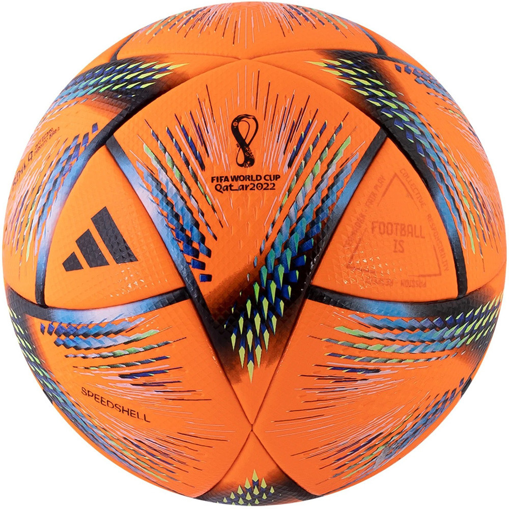 Футбольный мяч ADIDAS WC22 Rihla PRO WTR 5 H57781