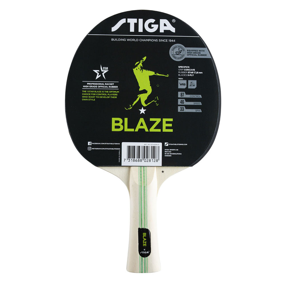 Ракетка для настольного тенниса Stiga Blaze WRB ACS 1211-6018-01