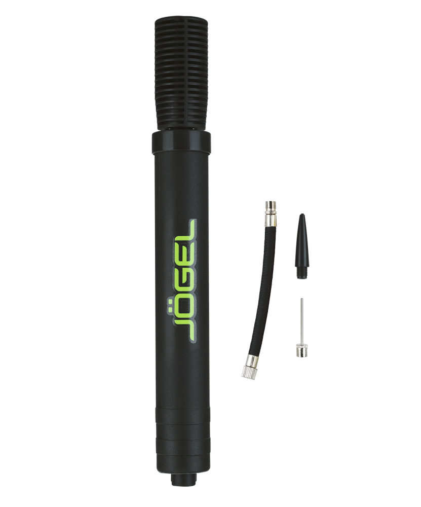 Насос двойного действия Jogel JA-105 ND, 30 см, гибкий шланг, игла, насадка для фитбола