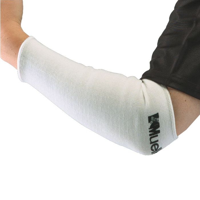 Mueller TURF SLEEVE Бандаж на локоть (пара) белые