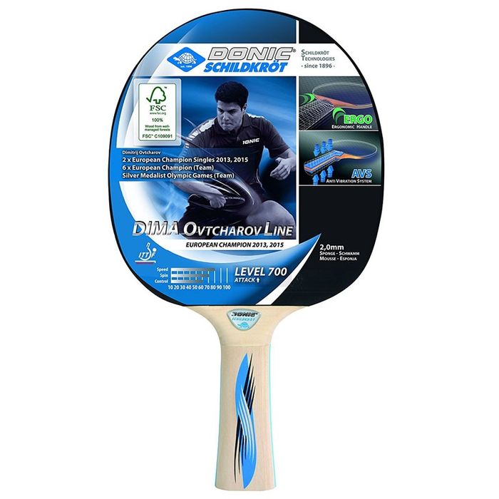 Donic SCHIDKROET OVTCHAROV 700 FSC Ракетка для настольного тенниса