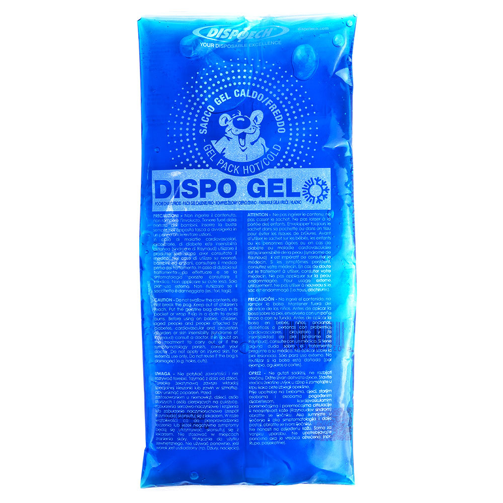 Многоразовый гелевый пакет для нагрева/охлаждения DISPO GEL, 352617, р.11*26 см