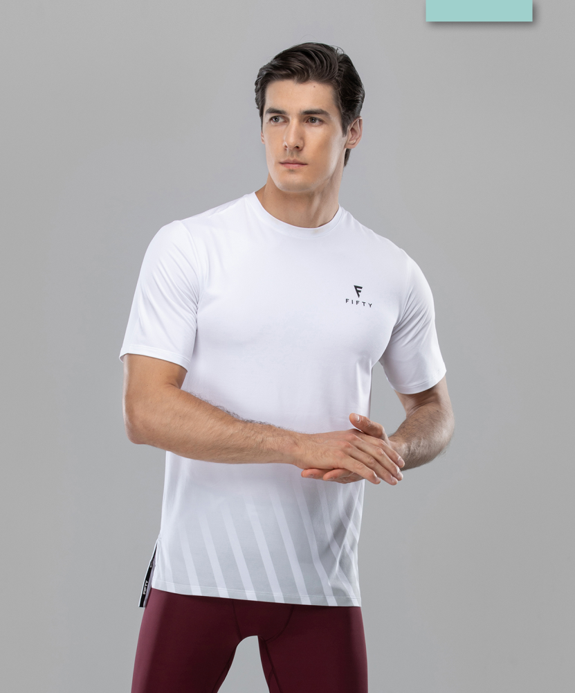 Мужская футболка FIFTY Discern FA-MT-0105-WHT, белый