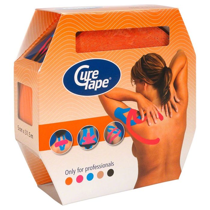 Кинезио тейп CureTape GIANT ROLL ORANGE