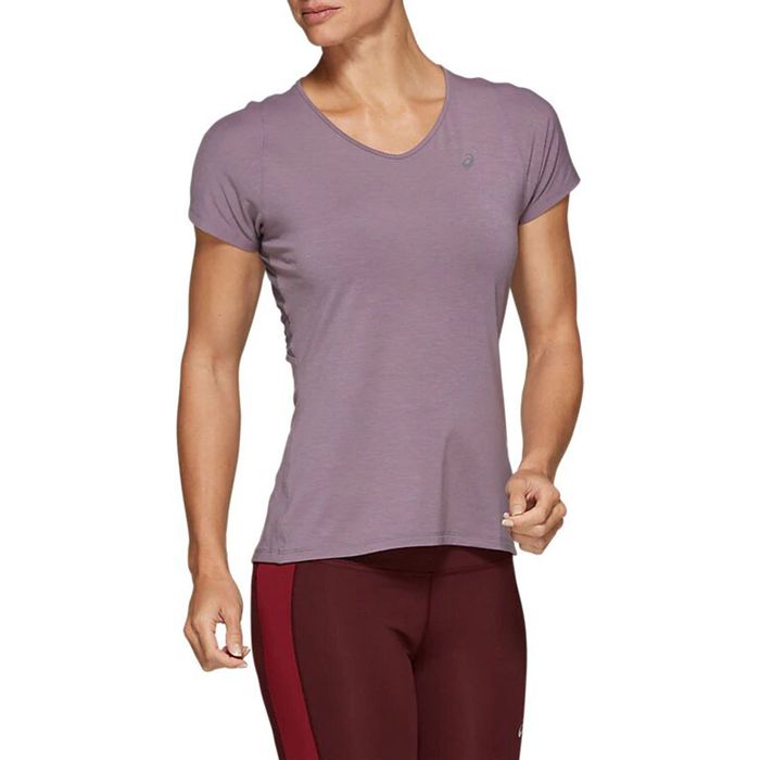 ASICS V-NECK SS TOP (W) (2012A281 500) Футболка