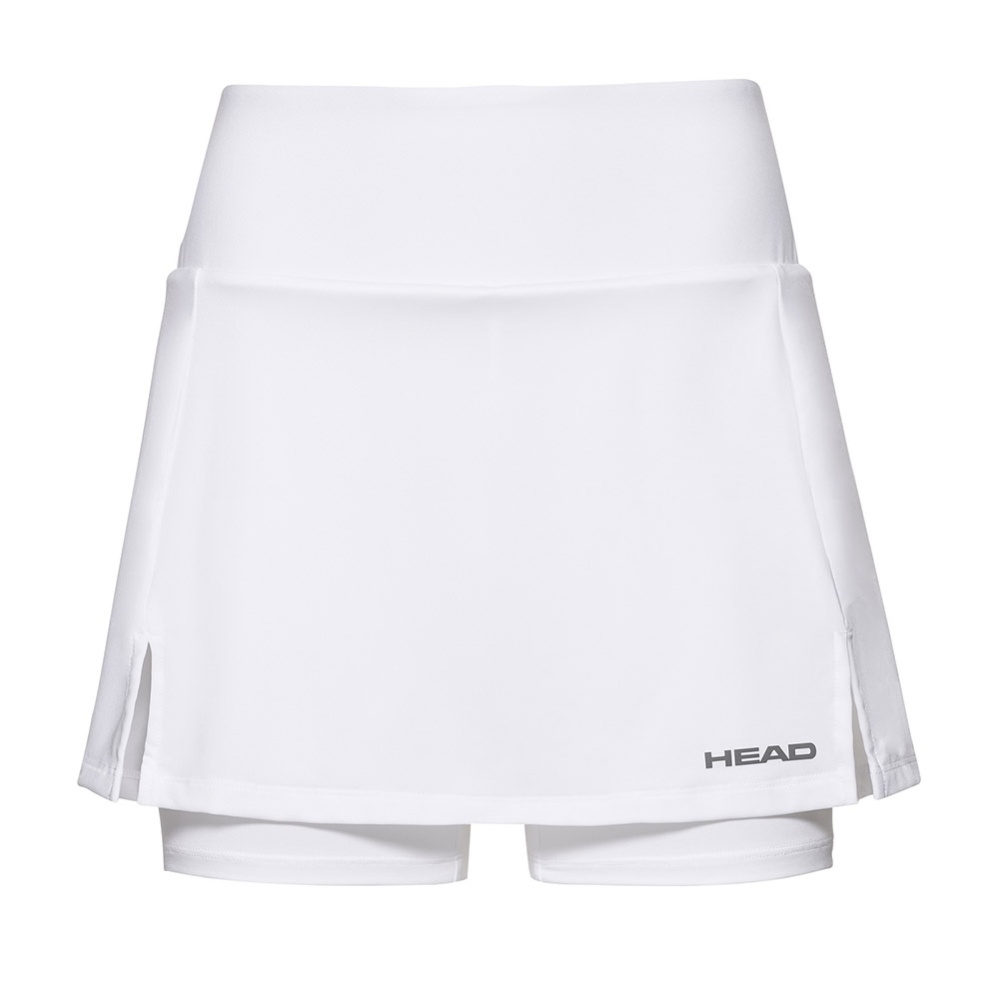 Шорты-юбка HEAD Club Basic Skort Long W 814539-WH