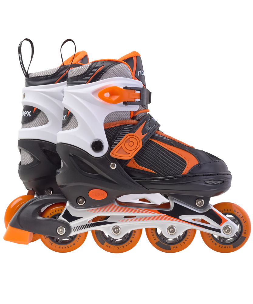 Ролики раздвижные Ridex Allure Orange УТ-00021225 алюминиевая рама