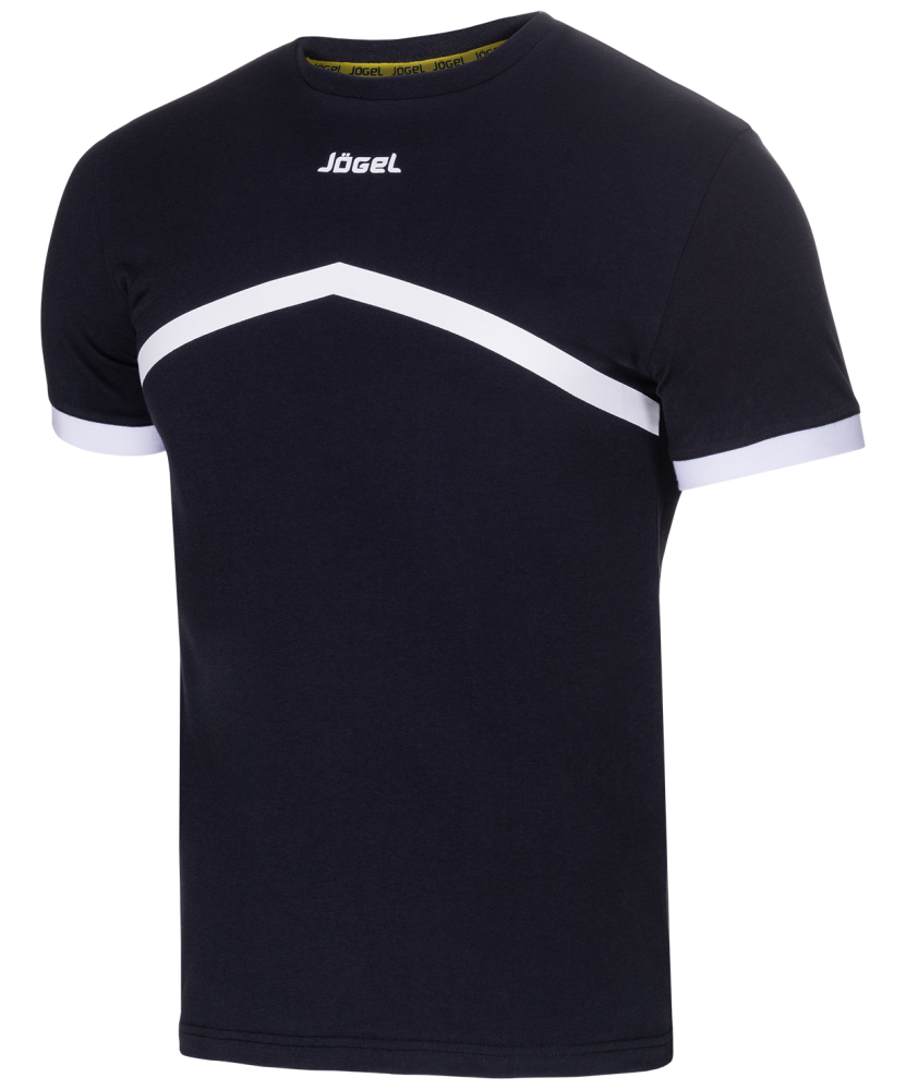 Футболка тренировочная детская Jogel JCT-1040-061, хлопок, черный/белый