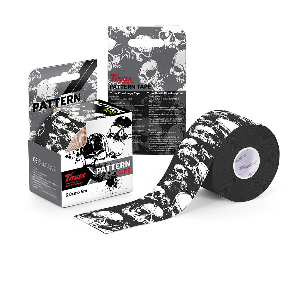 Кинезио тейп Tmax Pattern Skull 423427