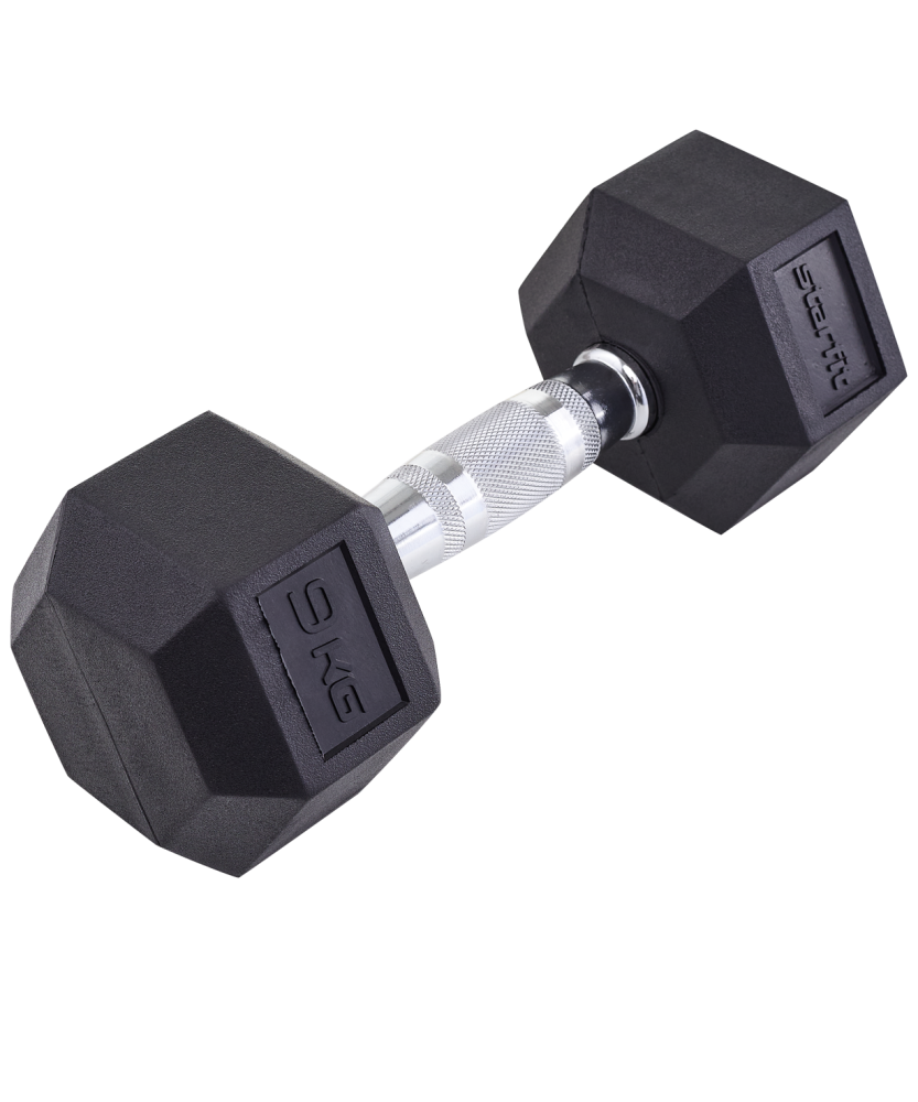 Гантель гексагональная обрезиненная Starfit DB-301 УТ-00019790