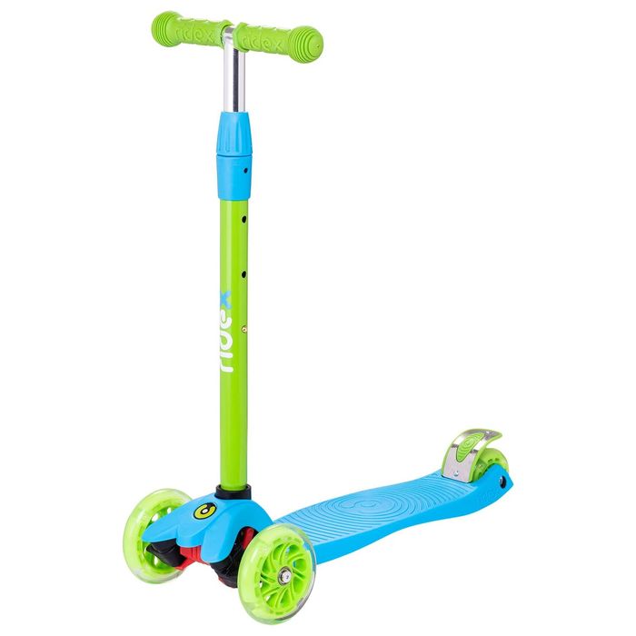 Самокат 3-колесный Ridex SNAPPY 2.0 3D 120/80 BLUE
