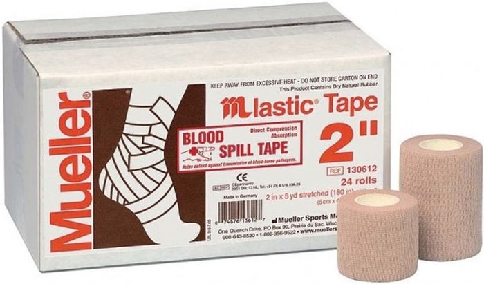 Mueller M LASTIC TAPE Тейп кровоостанавливающий (1 рулон)