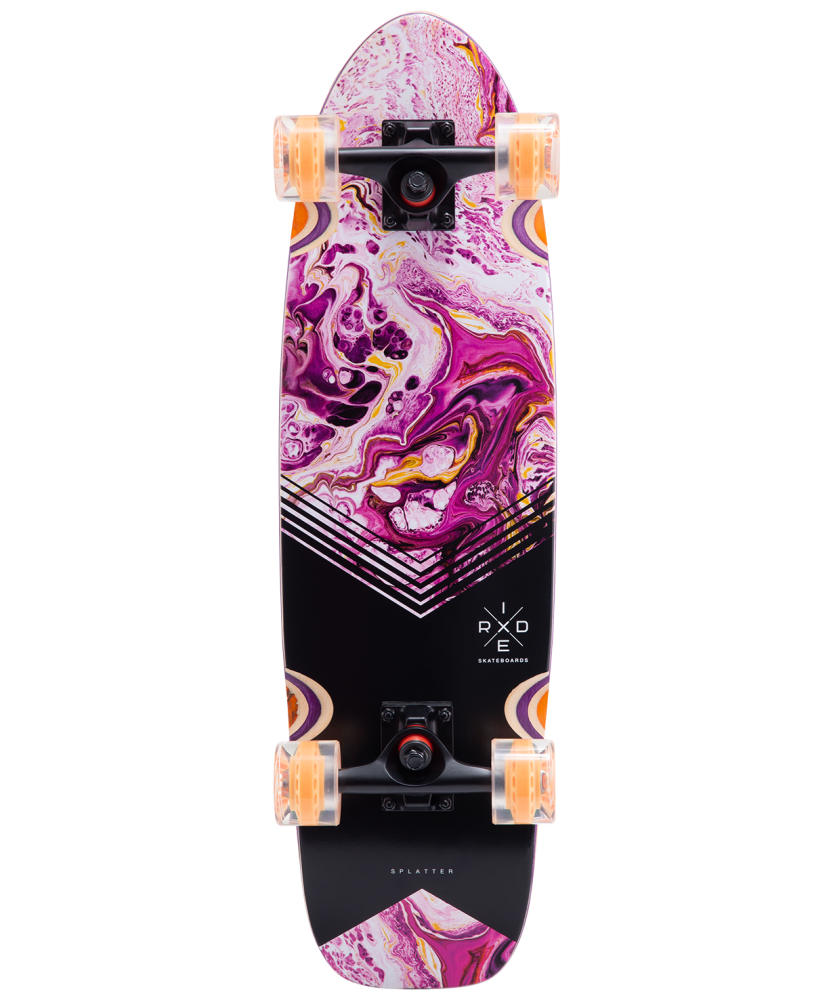 Круизер деревянный Ridex Splatter 28''X8''