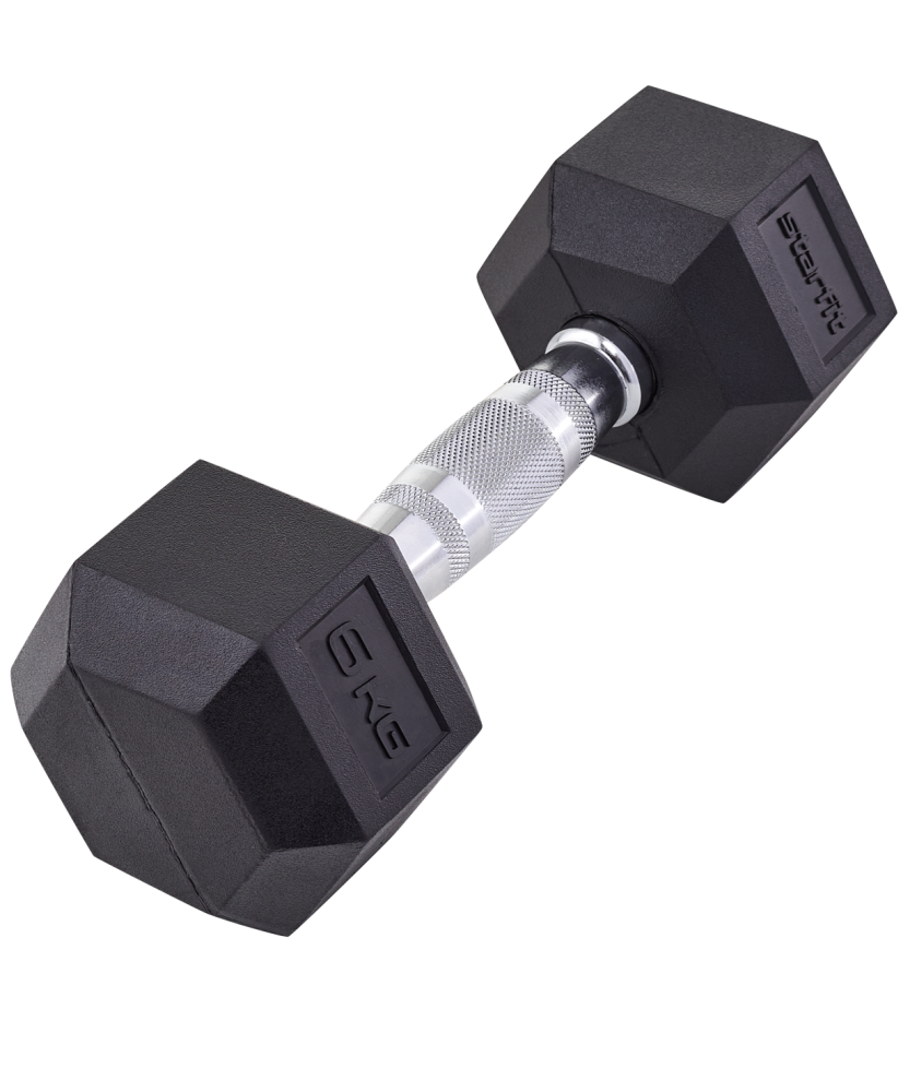 Гантель гексагональная обрезиненная Starfit DB-301 УТ-00019787 6кг