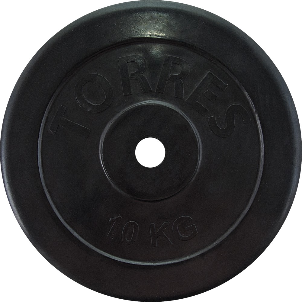 Torres (PL507110) Диск обрезиненный 10кг