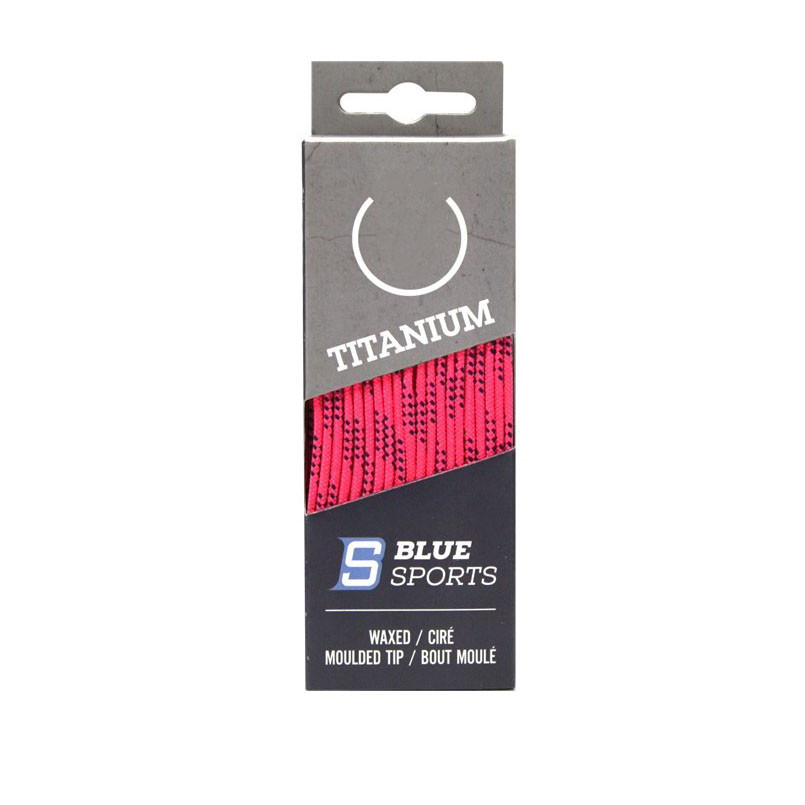 Шнурки для коньков Blue Sport TITANIUM NEON 902097-WT-274