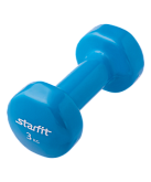 Гантель виниловая Starfit DB-101 3 кг, синяя