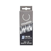 Шнурки для коньков Blue Sport TITANIUM WAXED 902044-WBK-304