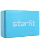 Блок для йоги Starfit Core YB-200 EVA, синий пастель