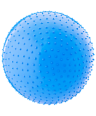 Мяч гимнастический массажный Starfit GB-301 75см, антивзрыв, синий