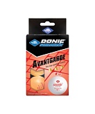Мяч для настольного тенниса Donic-Schildkrot 3* Avantgarde, 6 шт., оранжевый