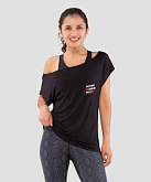 Женская футболка FIFTY Ease Off black FA-WT-0202-BLK, черный