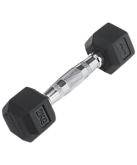 Гантель обрезиненная Starfit DB-301 2 кг, черная