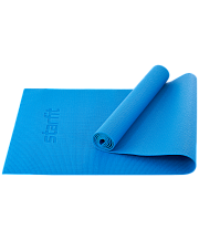 Коврик для йоги и фитнеса Starfit FM-101, PVC, 173x61x0,3 см, синий