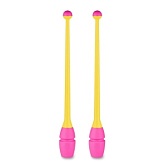 Булавы гимнастические INDIGO IN017-YP 36см