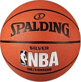 Баскетбольный мяч Spalding NBA Silver Series Outdoor 6 83-015Z
