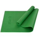 Коврик для йоги и фитнеса Starfit FM-101, PVC, 173x61x0,5 см, зеленый