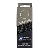 Шнурки для коньков Blue Sport TITANIUM WAXED 902048-BKW-243