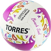 Мяч для пляжного волейбола Torres BEACH SAND PINK